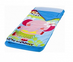 Надувной матрас-детский Intex с покрывалом на молнии 64 х 152 х 20 см. (Intex, с66802)